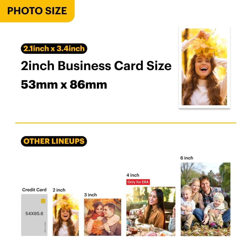 KODAK Mini 2 Retro 4PASS Portable Photo Printer (2.1X3.4 Inches) + 8 Sheets, Black